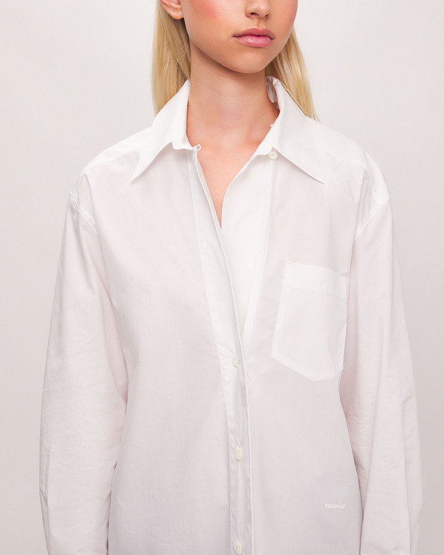 Dagmar Shirt Asymmetric White 42