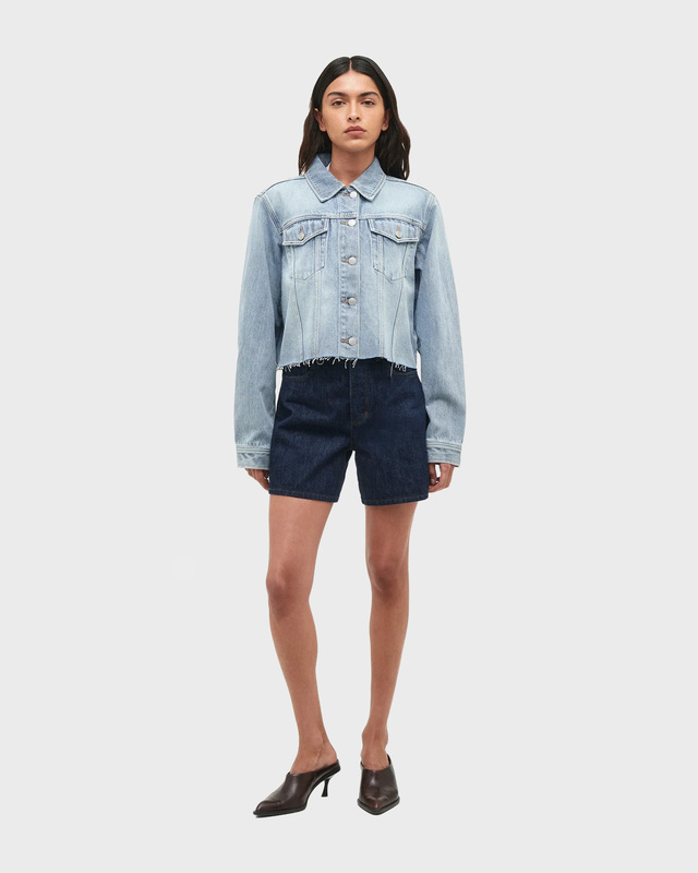 Denim Jacket Origami Vintage Blue