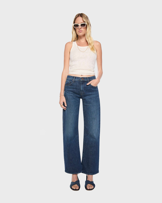 Jeans The Mid Rise Lasso Sneak That Belongs In A Museum Mørkeblå vask