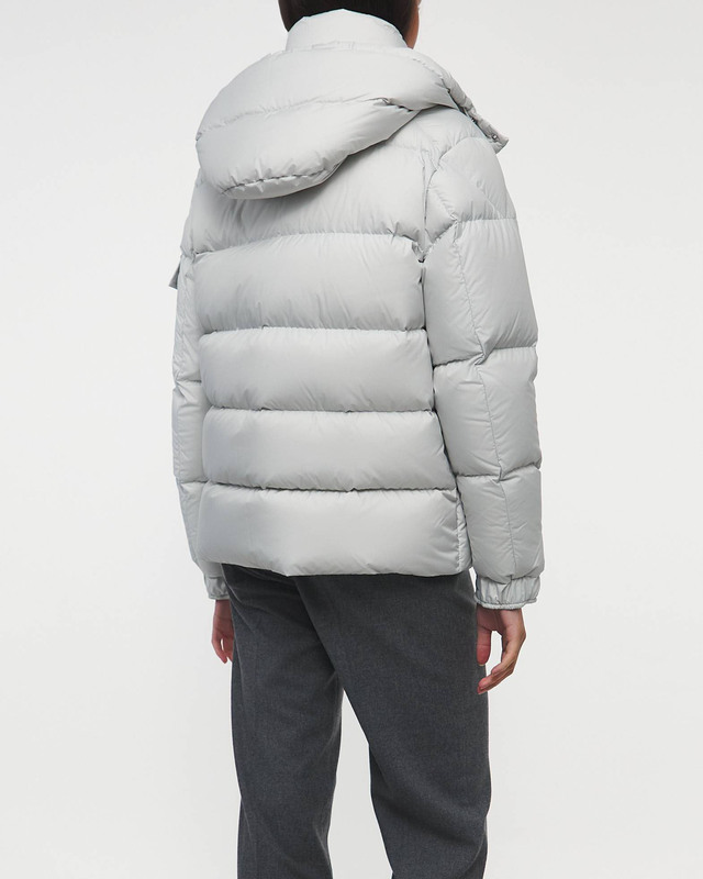 Moncler Jacket Maya 70 Short Down Grey MONCLER 1 (S)