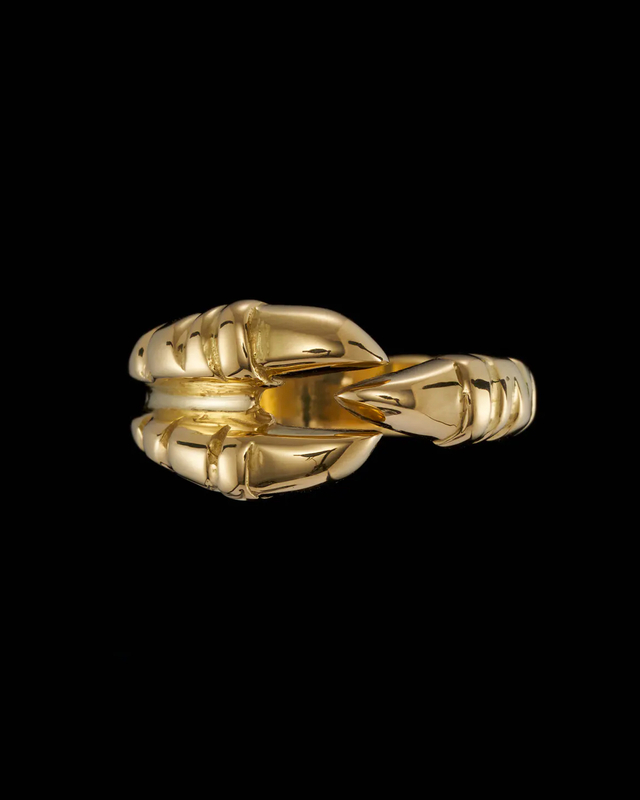 Maria Nilsdotter Ring Claw Single Gold M