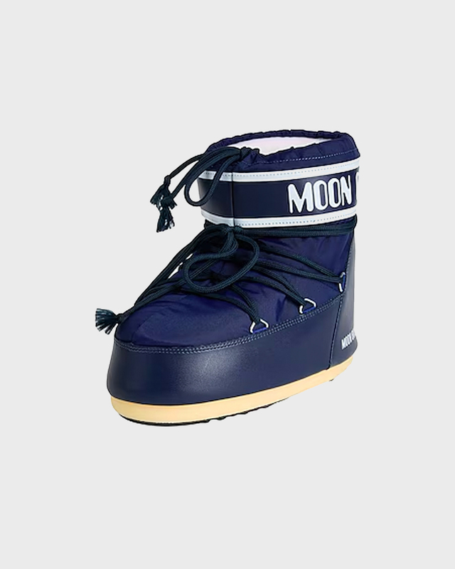 Moon Boot Boots Icon Low Nylon Navy 36-38