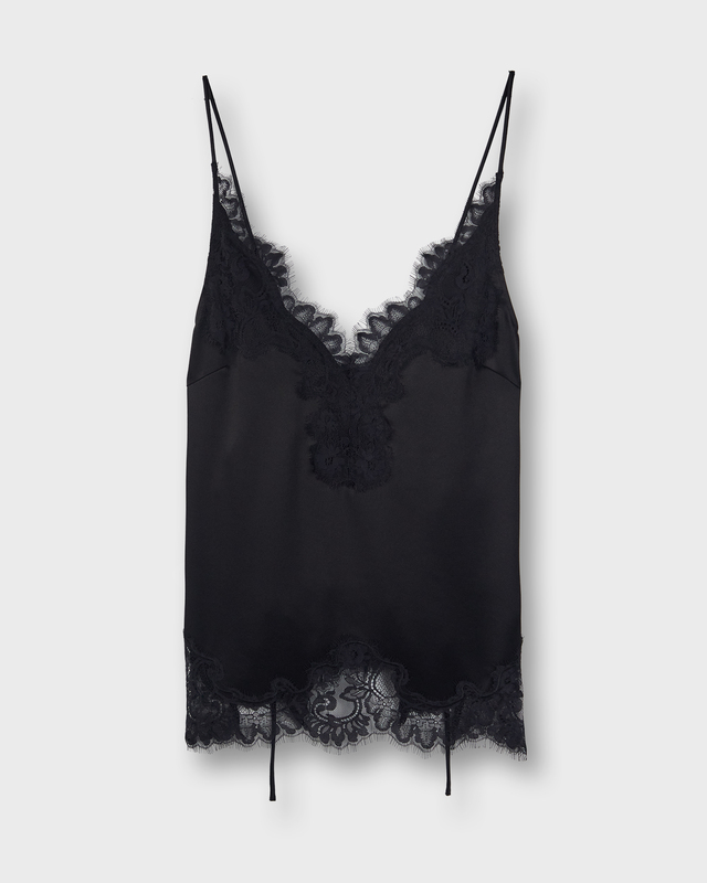 Top Linz Lace Black