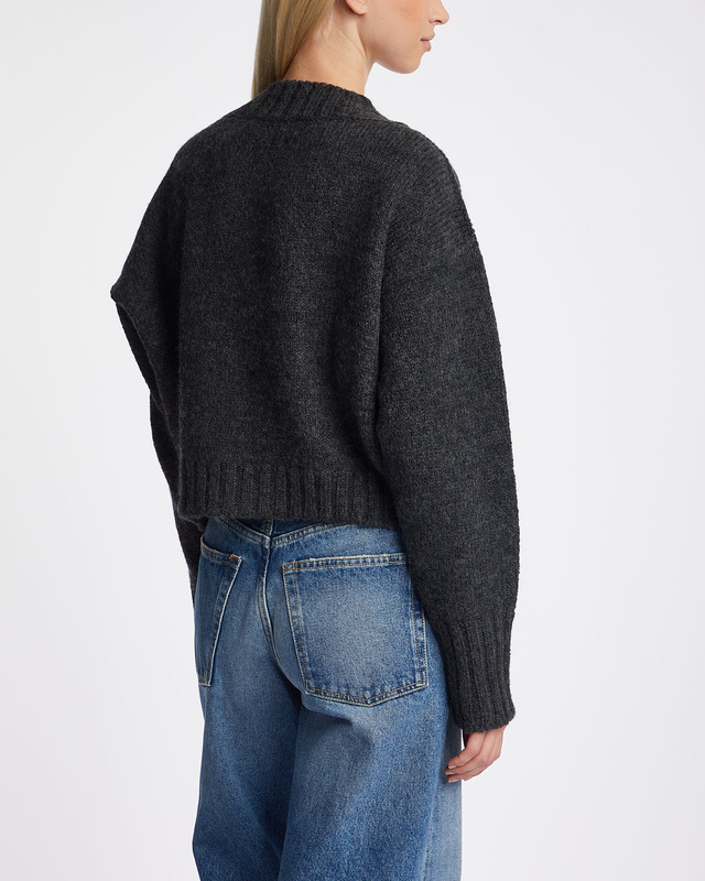 Acne Studios Knit Cardigan  Anthracite M