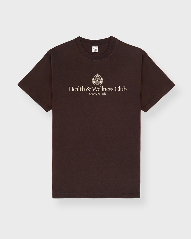  T-Shirt H&W Crest Chocolate