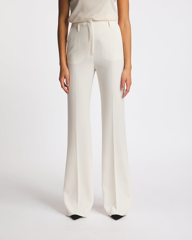 Max Mara Studio Trousers Alabama White IT 38 (EUR 32)