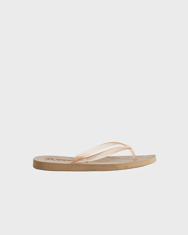 Flip-Flops Tapered Sand Clear Sand