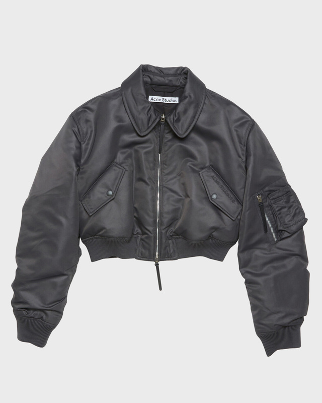 Acne Studios  Jacka Bomber Anthracite Grå 36