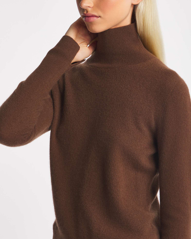 JOSEPH Light Pure Cashmere High Neck Jumper Grön S