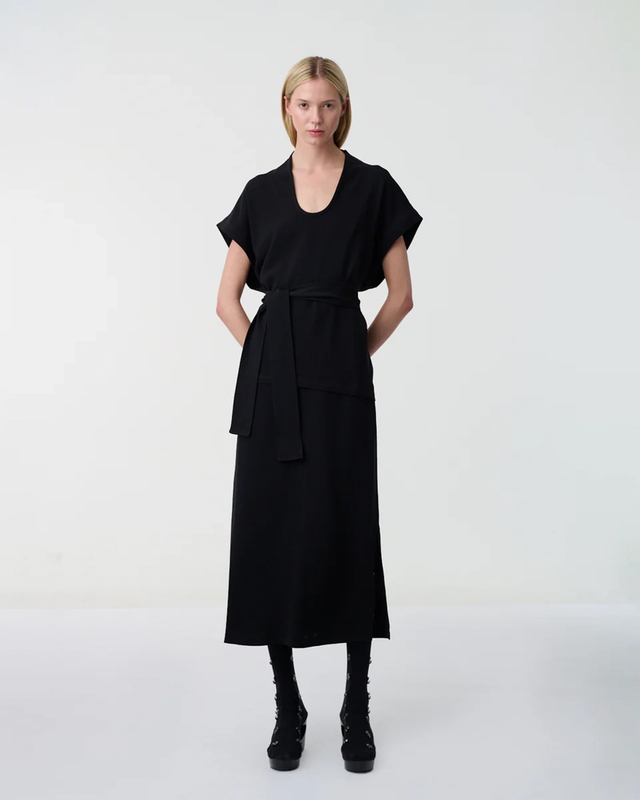 Skirt Aeren Double Viscose Black