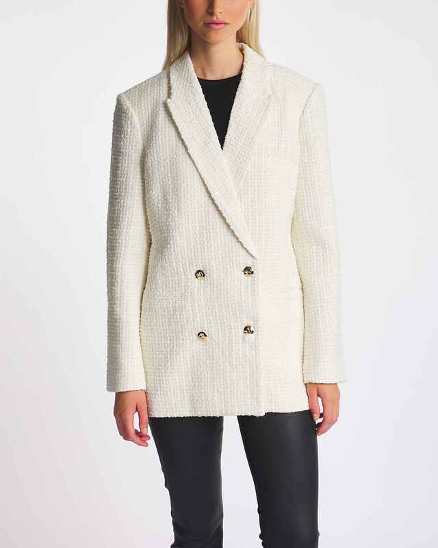 ANINE BING Jasmine Blazer Ivory M