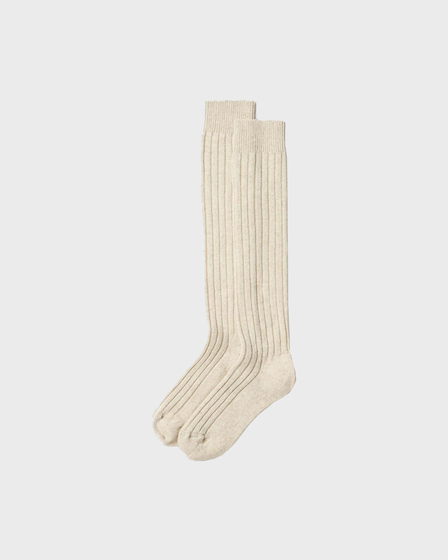 Swedish Stockings Socks Bodil Chunky Knee-Highs Grå 36-38