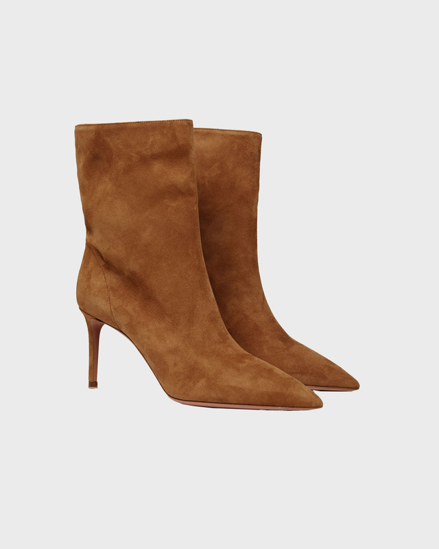 Aquazzura Matignon Bootie 75 Cognac EUR 35