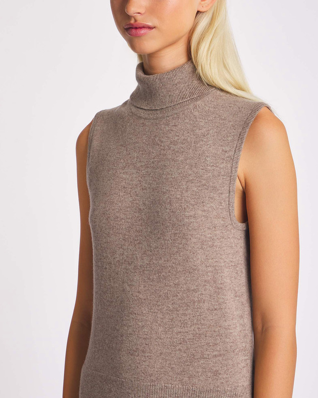 Filippa K Väst Knitted Turtleneck Beige XS