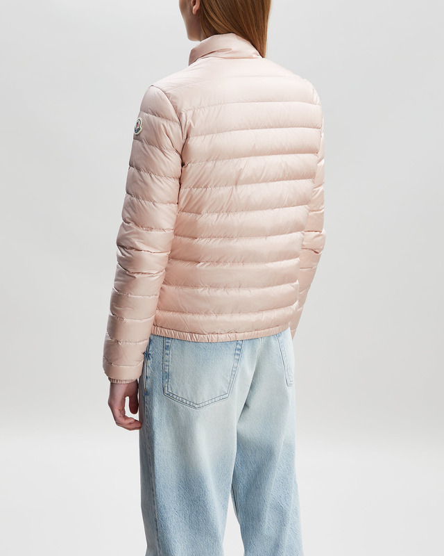 Moncler Jacka Lans Giubbotto Down Jacket Light pink MONCLER 0 (XS)