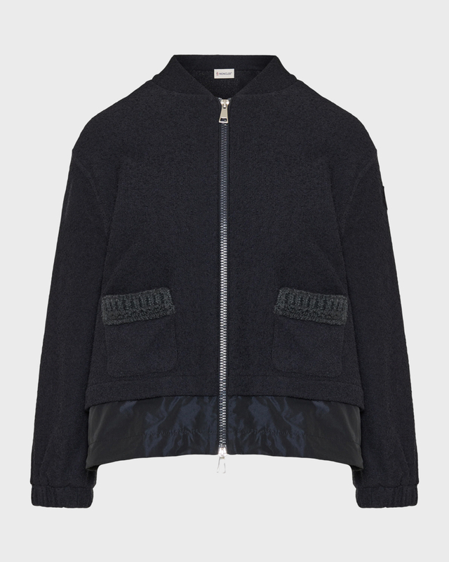 Cardigan Zip Up Navy