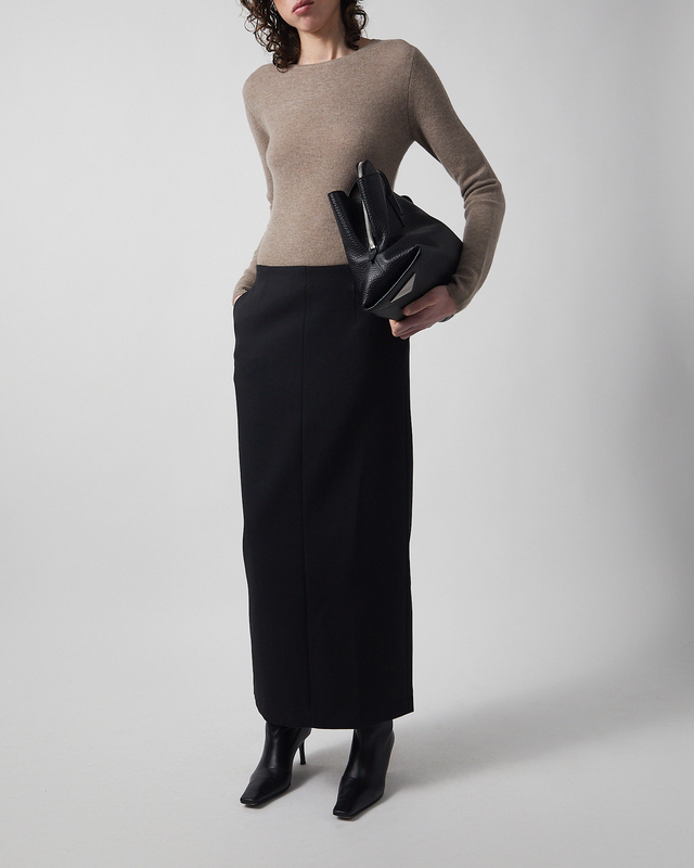 Tröja Awa Crewneck Cashmere Nougat