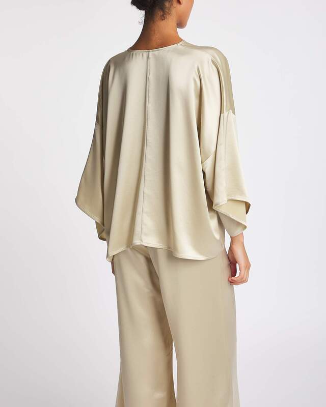 By Malene Birger Blouse Cicie Oyster 42