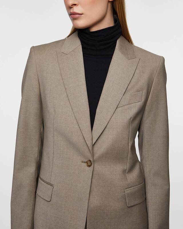 Filippa K Blazer Sasha Cool Wool  Khaki 40