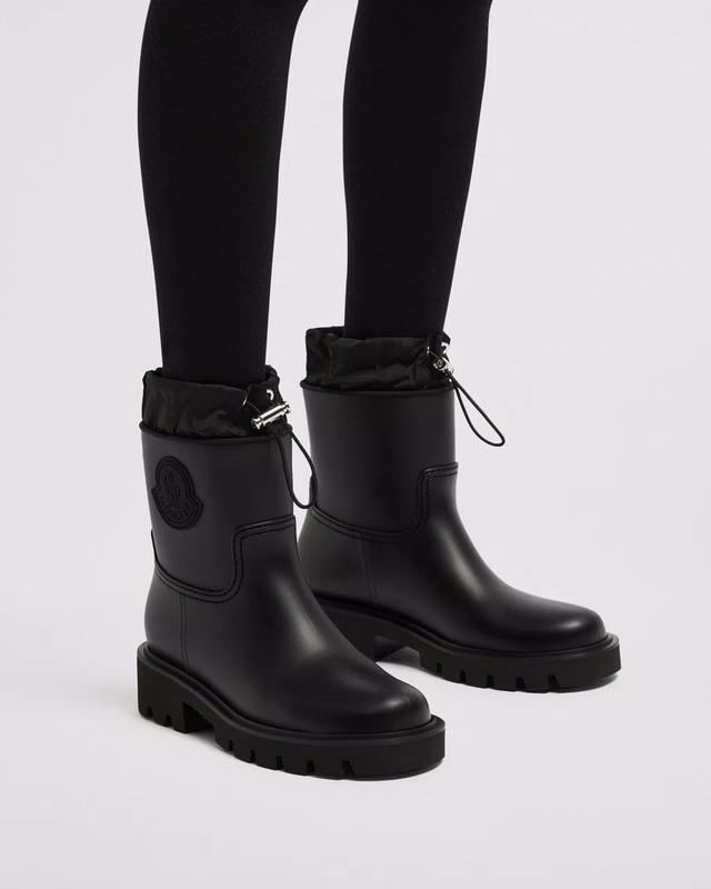 Moncler Kickstream Rain Boots  Black EUR 36