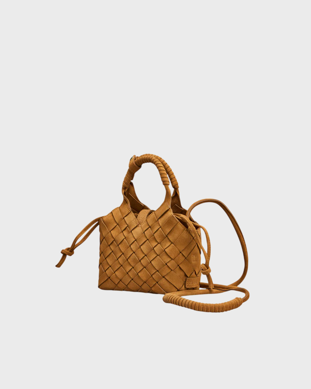 Taske Misu Mini Camel Suede Camel