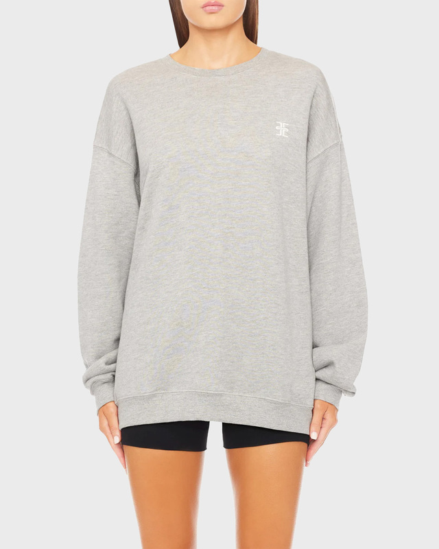 Éterne Sweatshirt Oversized Crewneck  Heather M