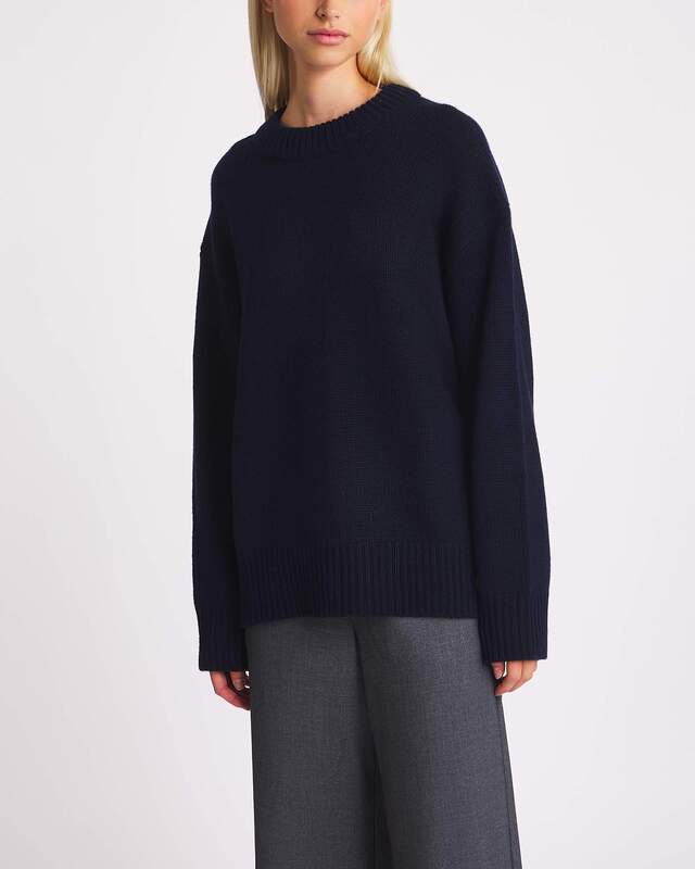 LISA YANG Tröja Renske Cashmere Blå 1 (S-M)