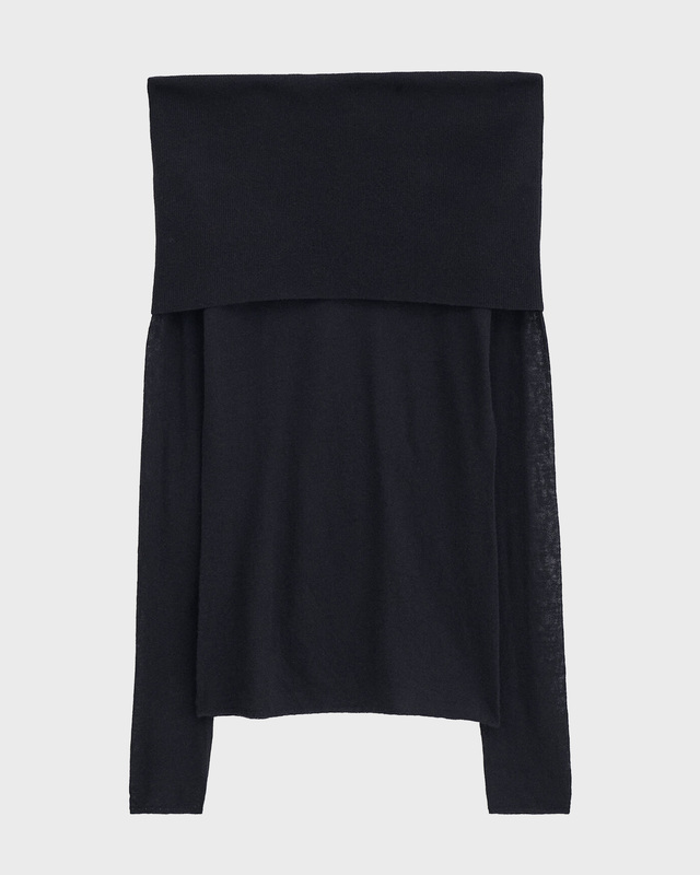 Filippa K Topp Light Off Shoulder Svart S