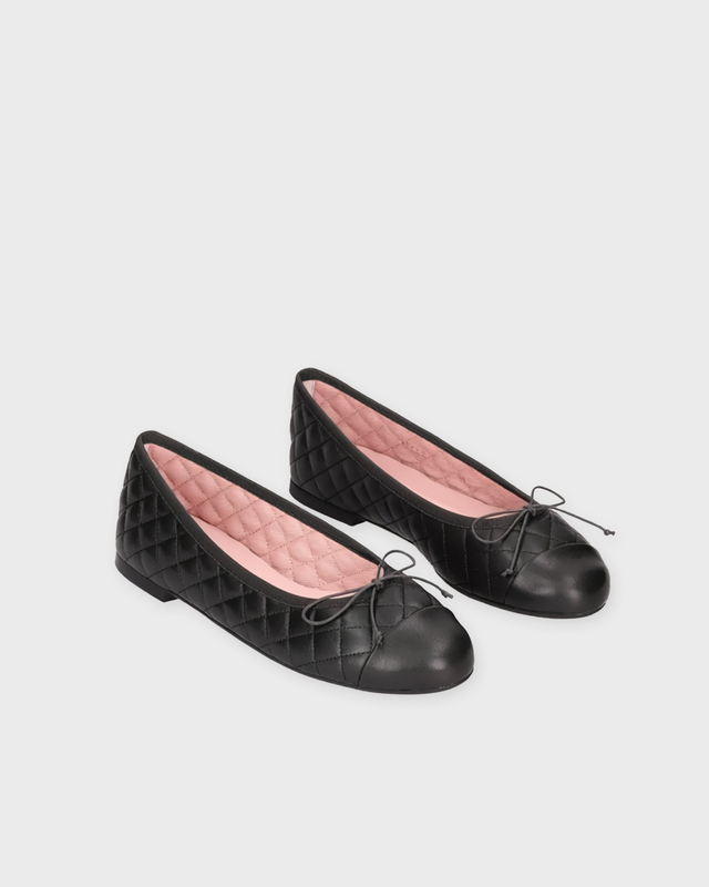 Ballerina Nicole Suede Black