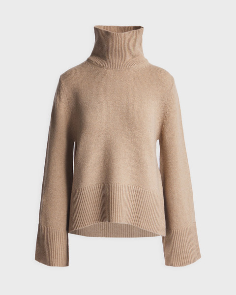 Tröja Uma Wool Cashmere Sand 1