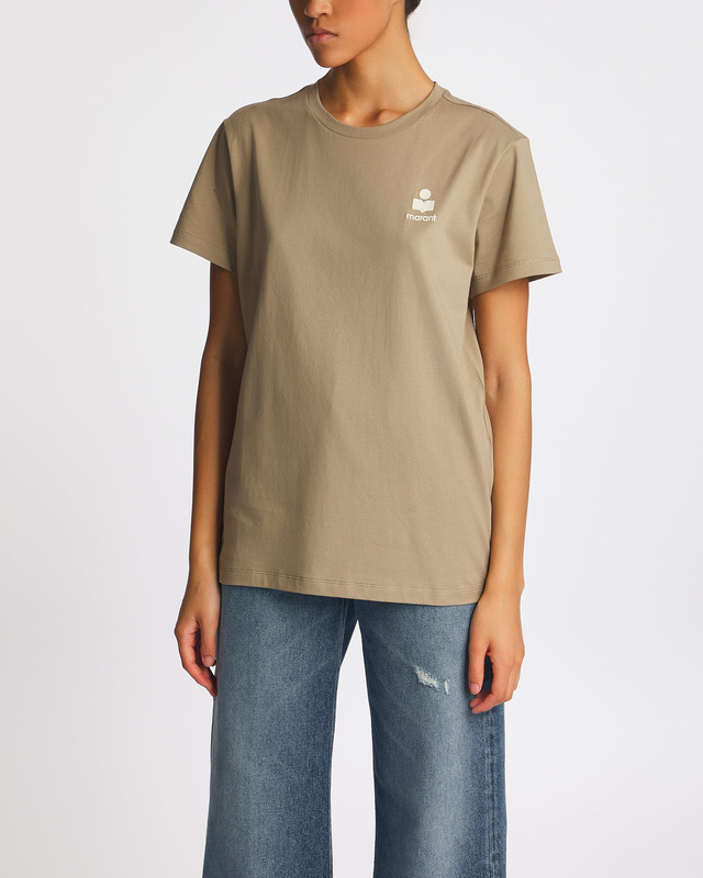 Isabel Marant Étoile T-Shirt Aby Khaki XS