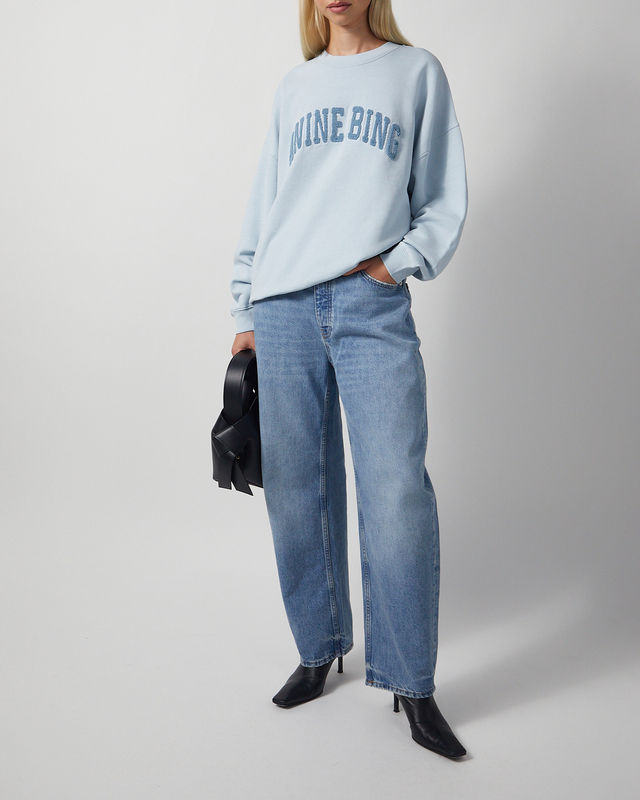 Sweatshirt Miles  Ljusblå