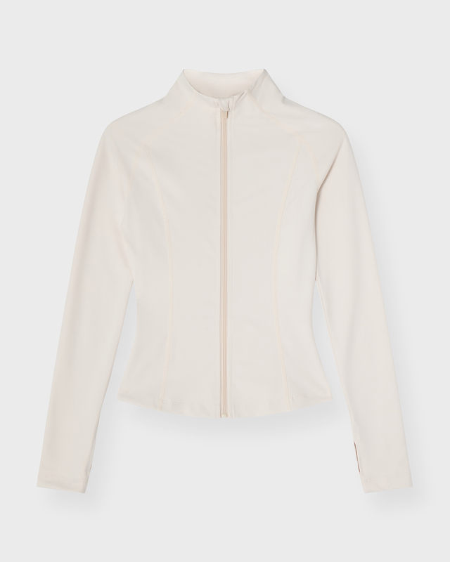 Softsculpt Zip Jacket Creme
