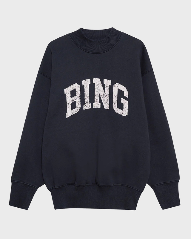 Anine Bing Sweatshirt Bradie Bing Navy S