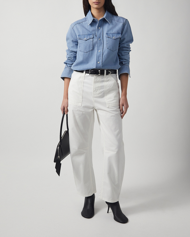 Shirt Anja Denim Light blue wash