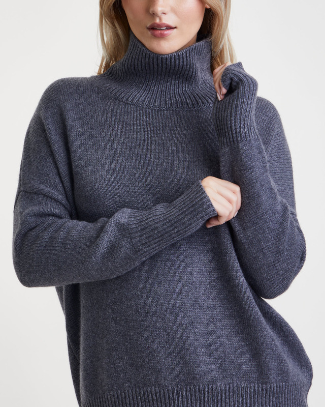 LISA YANG Sweater Heidi Cashmere Grå 2 (M-L)