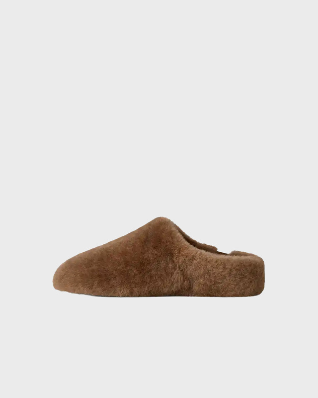 Tøffel Elea Fluffed Brown