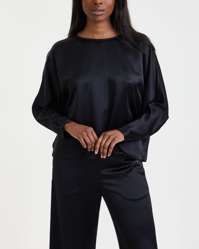 By Malene Birger Blouse Odelleys Black 40