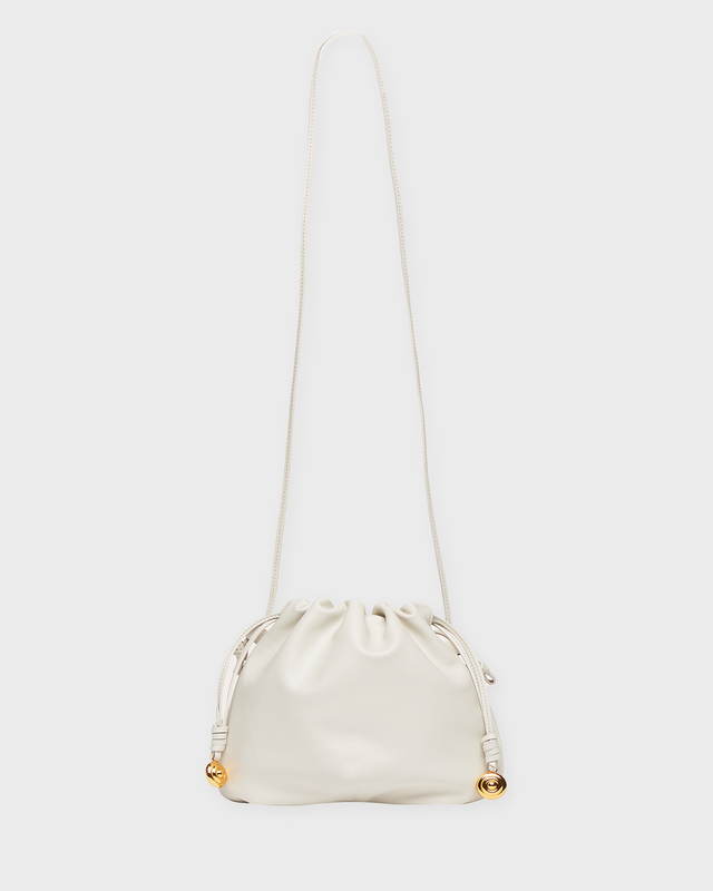 Väska Charm Pouch Mini Vit