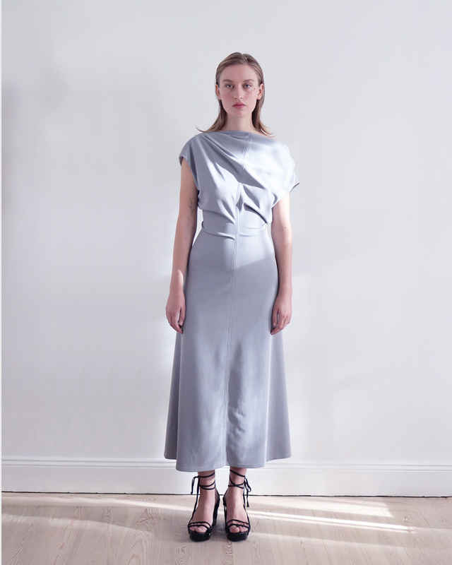 Dress Floyd Draped Waist Hazel