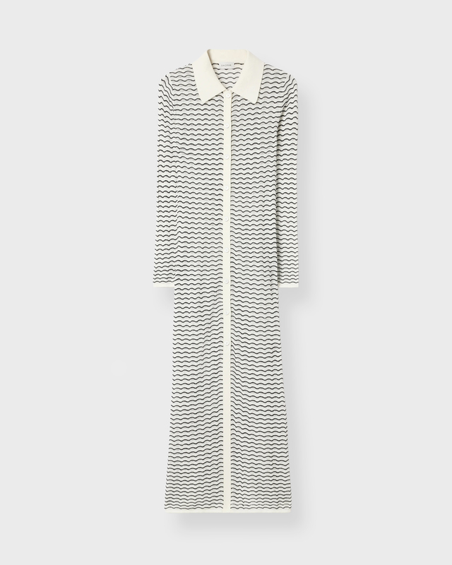 Dress Lace Shirt Vit/svart