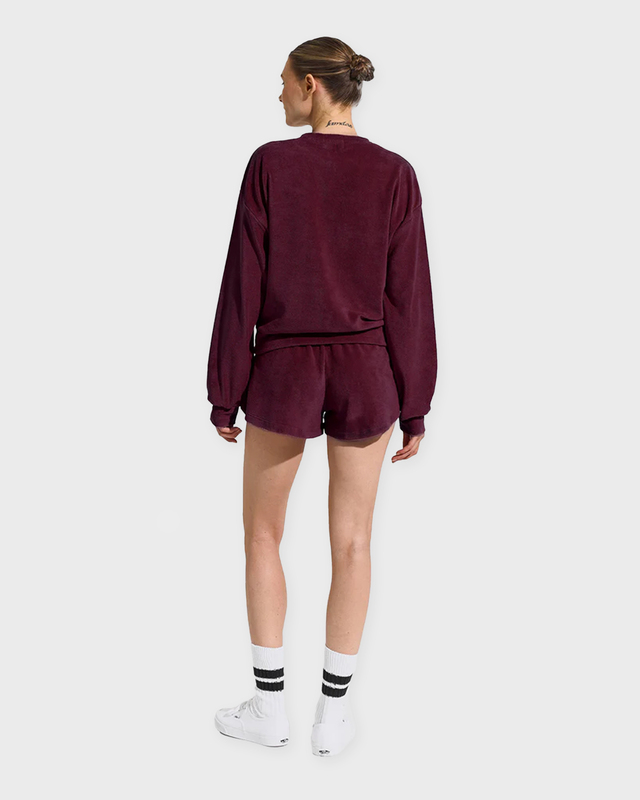 Sweatshirt Terry Burgundy 