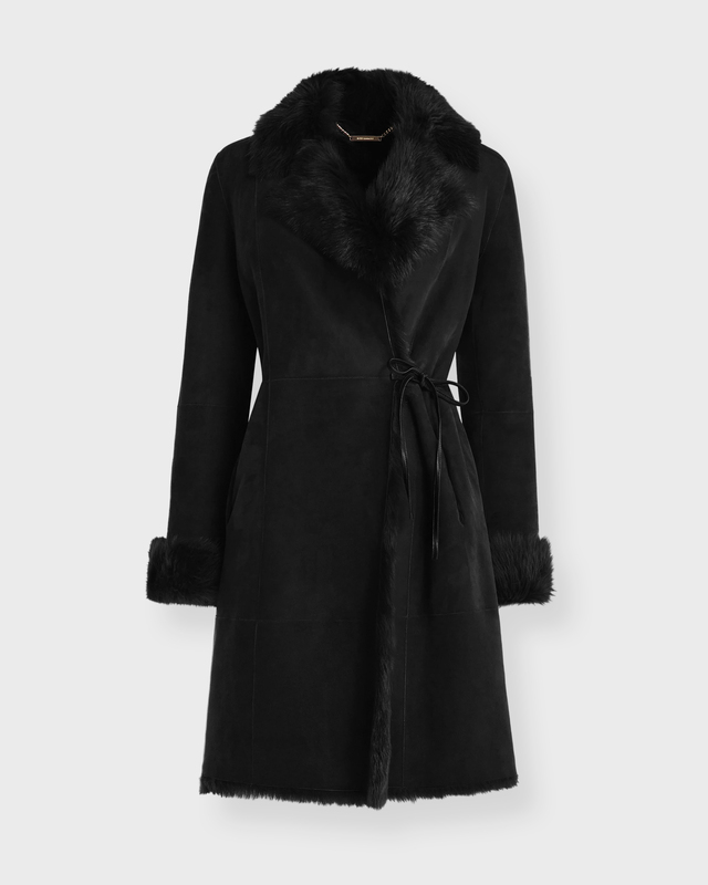 Coat Joni Midlength Black